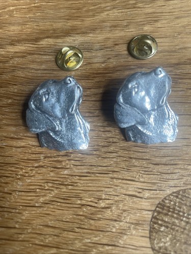 Pin badges pair labrador - pair, dog