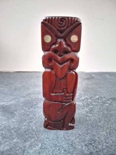 Maori tiki hand carving - carving, from