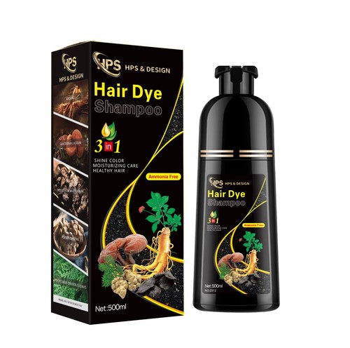 500 hair dye - hair, shampoo