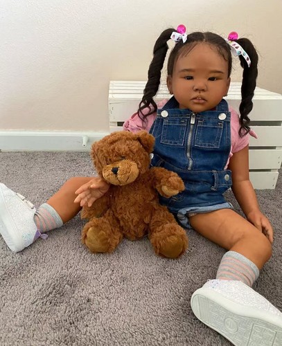 28inch painted toddler reborn - painted,