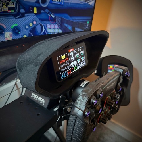 Sim racing gt3 suede dashboard - sim,