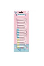 12 X Baby Diaper Pins Nappy