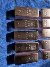 1 Kg Copper Ingot Bar,  Sanded