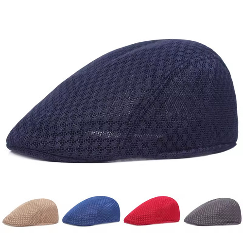 Mens summer beret cotton sun - mens,
