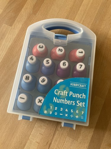 Hobby craft number paper - -,
