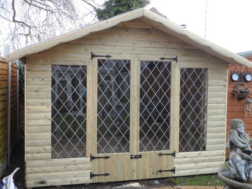 10x8 summer house 19mm - , log