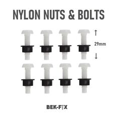 BEK-FIX White Number Plate