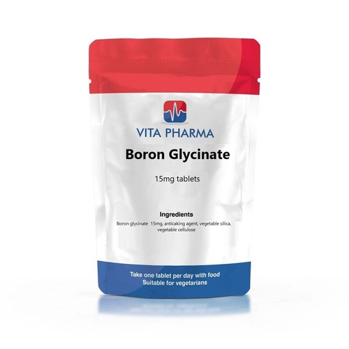 Boron glycinate 15mg tablets - boron,