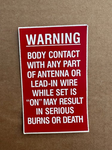 Sticker antenna waringn body - waringn,