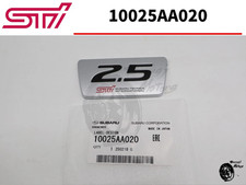 SUBARU genuine Forester STI SG 2.5 Engine Badge Emblem JDM 10025AA020 New