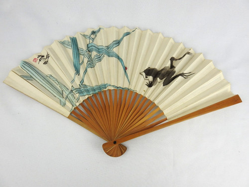 Vintage handheld folding - vintage,