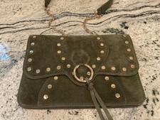 ZARA Suede Leather Studded