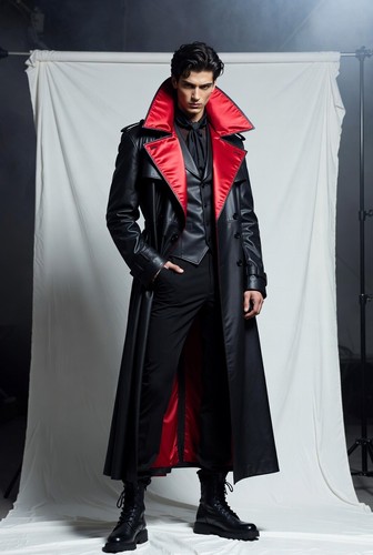 Dracula gothic vampire - vampire, coat