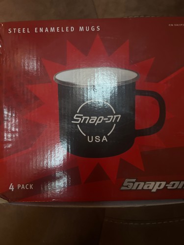 Snap steel enameled - mugs, 4