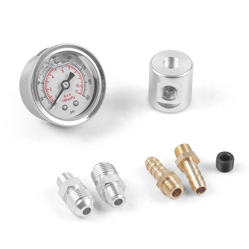 Inline fuel pressure gauge - inline,