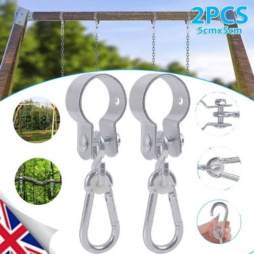 2pcs ø50mm round swing hooks - Ø50mm,