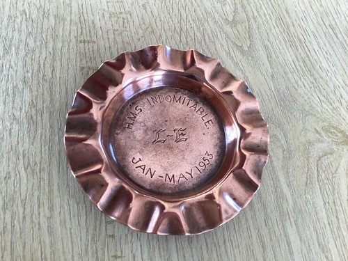 Small copper tray - small,