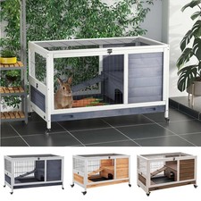 PawHut Wood Indoor Rabbit