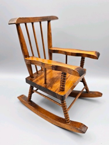 Vintage wooden rocking chair - rocking,