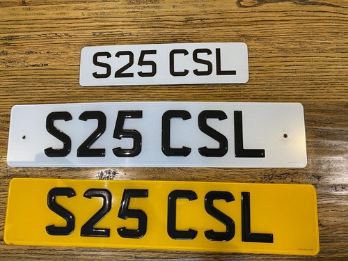 Cherished registration number - registration,