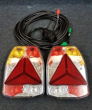 RADEX 6900 PLUG IN TRAILER LIGHTING KIT LIGHTS & 6M WIRING HARNESS 13 PIN PLUG