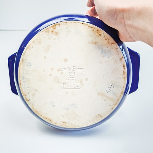 Emile henry 24cm france blue - emile,