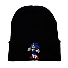 Sonic the Hedgehog Knitted Hat Boy Girls Winter Hat Warm Beanie Ski Skullies Cap