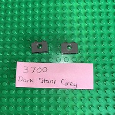 Lego 3700 1x2 Tecnic brick x 2