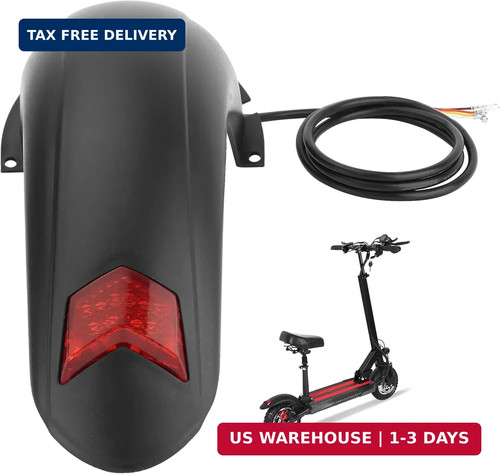 Rear mudguard with taillight - mudguard,