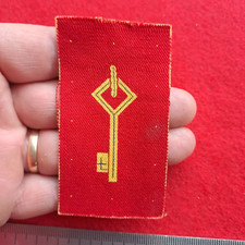 WW2 British Army Gibraltar Garrison Formation Printed Patch Badge