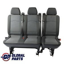 Mercedes Vito W639 Interior Rear Seats Three Seater Seat Bench Cloth Mixto