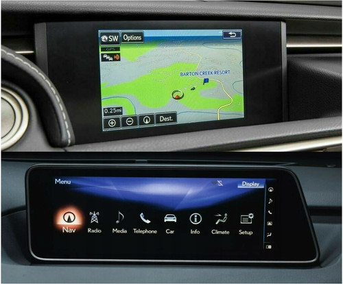 Update map sat nav - sat, lexus