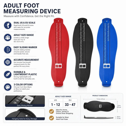 Adult child foot - adult, gauge