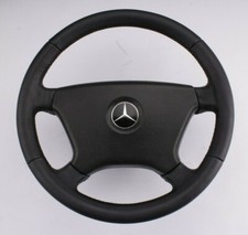 Steering wheel leather steering wheel Mercedes W124 W201 new leather cover new