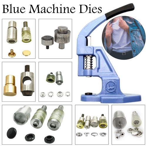 Dies for fixing press stud - dies,