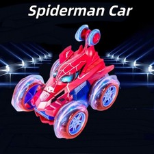 Spiderman RC Stunt Car Remote Control Cars Toys for Boys Girls Birthday Gifts UK