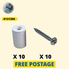 10 x 131386 IKEA White Wooden