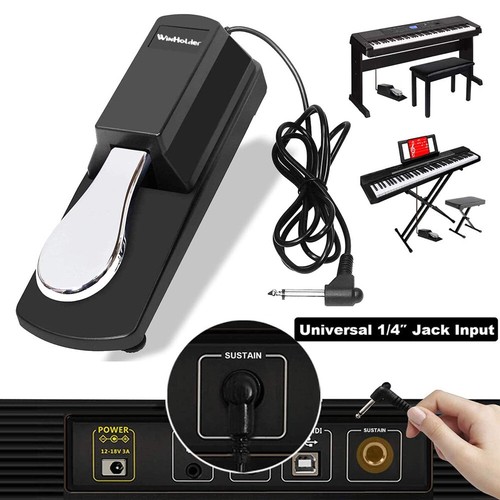 Universal sustain pedal with - universal,