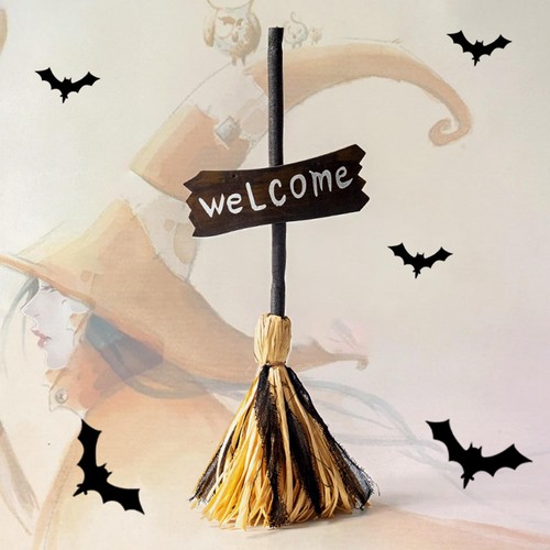 Halloween witch broom party - witch,