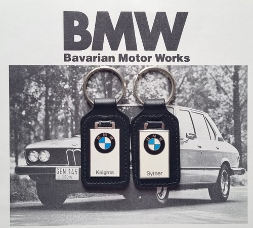 Two genuine bmw keyrings - two,