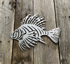 LION FISH STEEL WALL ART