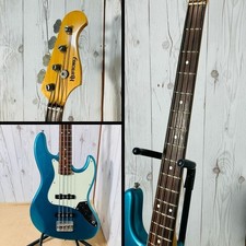 History SZJ-2M Jazz Bass Short Scale Japan Fujigen Circle Fretting USED F/S