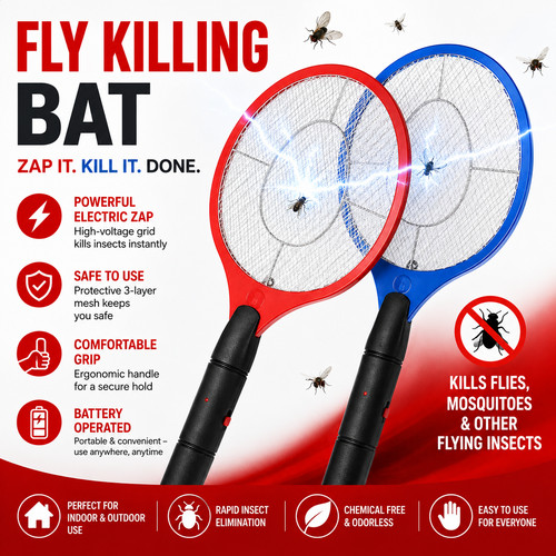 Bug zapper racket electric - bug, fly