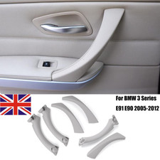 Passenger Left Inner Door Panel Handle Pull Trim Cover For BMW 3 Series E91 E90