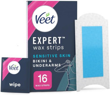 Veet Cold Wax Strips Sensitive