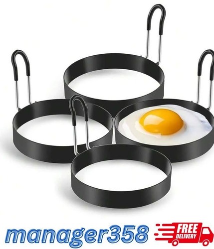 1pc egg rings stainless - egg, rings,
