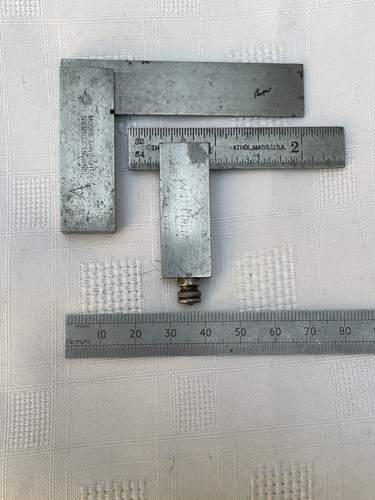 Two small vintage - , squares