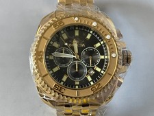 Invicta Men's Gold Coalition Forces Ironfront 50mm Quartz Watch 49787