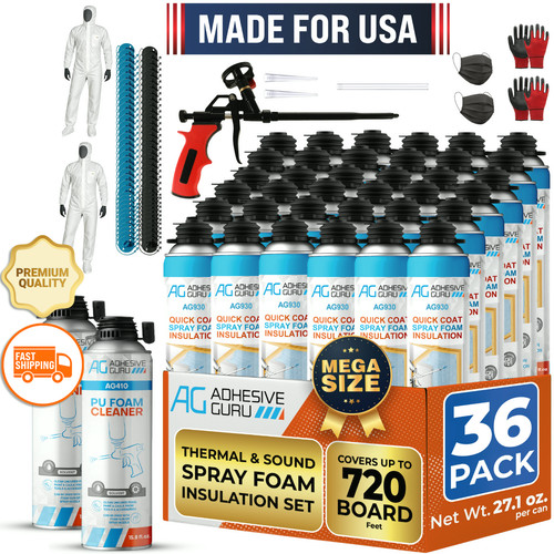 Spray foam insulation kit - foam,