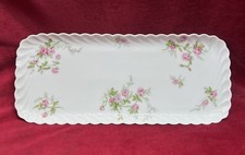 Haviland Sylvia Pink White